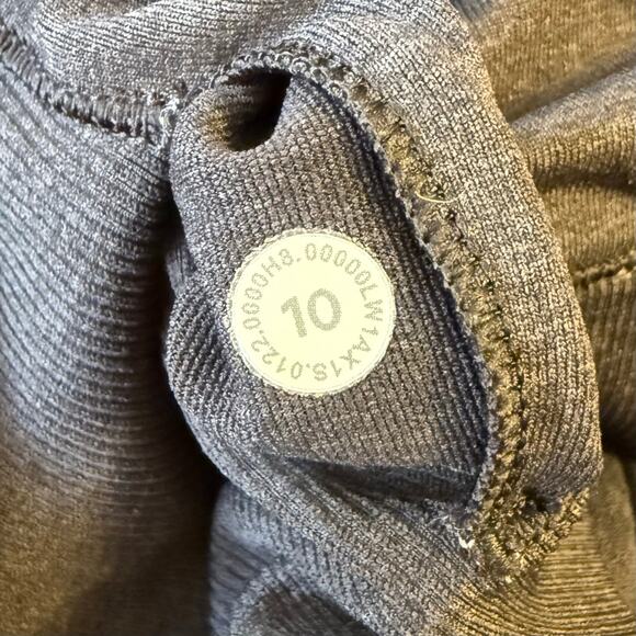 Lululemon Ebb to Street Tank Top Ribbed Racerback Yoga Black Women’s Size 10 - Picture 6 of 6